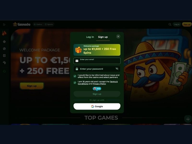 Spinola Liga 2026 su Casinacho Casino Nacho Casino — torneo annuale 12 milioni di euro per l'Italia