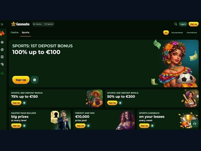 Live Tournament e altri tornei da smartphone su Casinacho Casino per l'Italia